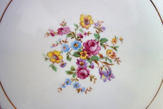 8 Gien Dessertborden circa 1940 – Servies, Porcelain (photo 5 of 8)