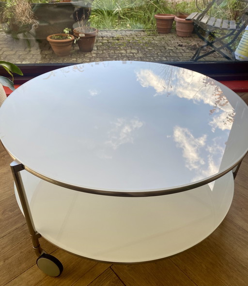 Mooie design salontafel van Ehlén Johansson (model Strind) – een geliefde klassieker met luchtige uitstraling. Ideaal voor wie h