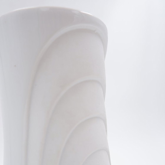 Image 1 of Op Art porcelain vase by Royal Bavaria KPM, Germany, 1970s