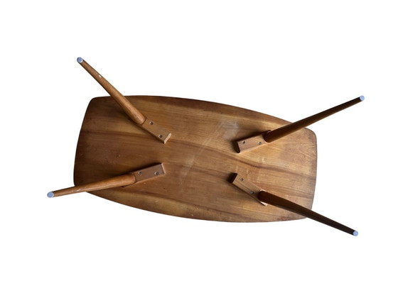 Image 1 of Mid-century Modern Mcm Salontafel Eikenhout