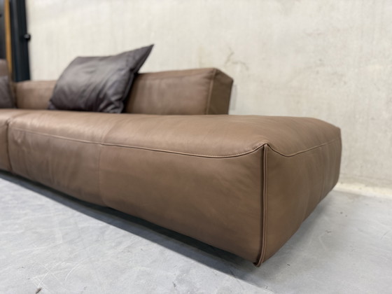 Image 1 of Divano angolare Rolf Benz Mio in pelle marrone 253x344
