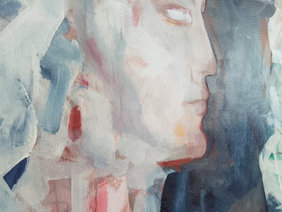 Image 1 of Acrylverfschilderij #zenoterra 40x90cm