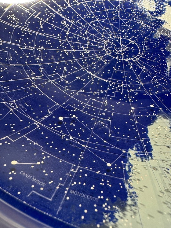 Image 1 of Blaue Design-Schale mit Sternen nördliche Hemisphäre