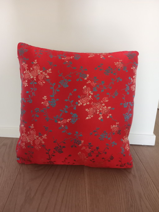 3 dekorative Kissen im japanischen Stil – kussentjes, Textile, Silk (photo 2 of 6)