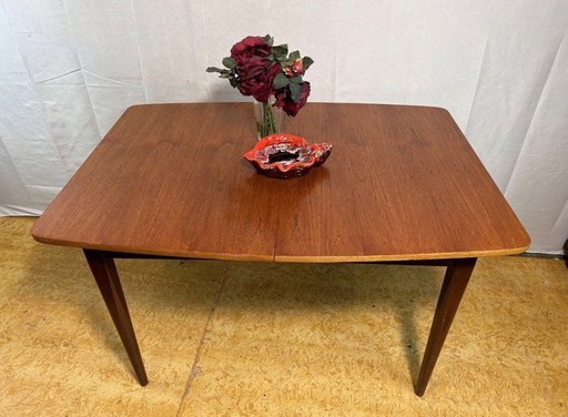 Mid-Century Retro Vintage Teak Extending Dining Table by Elliots of Newbury,1960  Danishlegant dining table by Elliots of Newbu