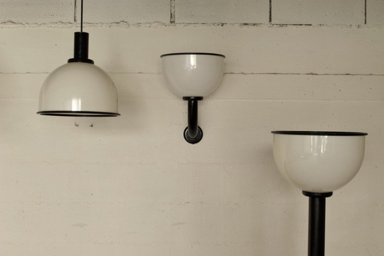 Image 1 of Set van 6 Lita Frankrijk lampen, jaren 1980