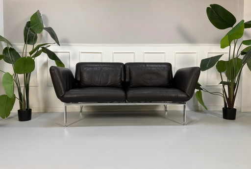 Brühl Roro Canapé Medium Cuir Noir