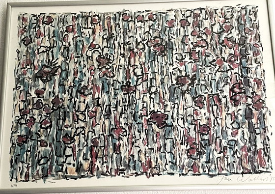 Jan Wolkers (1925-2007) - Imágenes de invierno VIII – Litografías y grabados, Aluminium (photo 6 of 6)