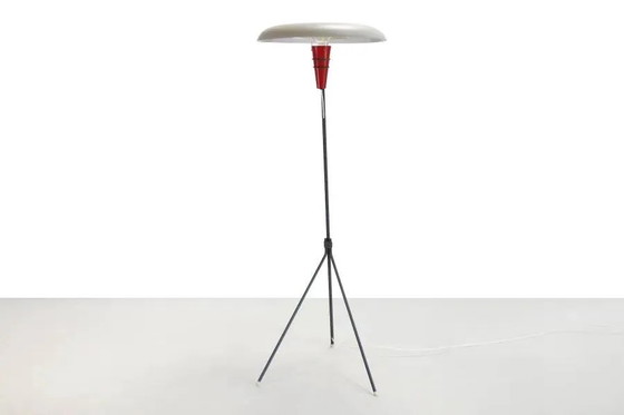 Rara lampada da terra Philips NX38 di Louis Kalff – Lampade da terra, Plastic, Mid Century Modern (photo 3 of 7)