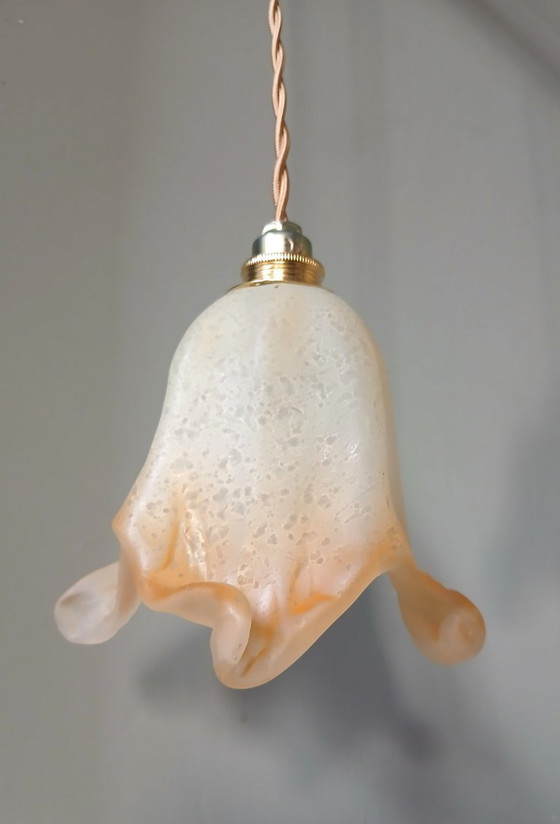 Image 1 of Set van 2 Vintage Murano hanglampen - Mid Century - Italy