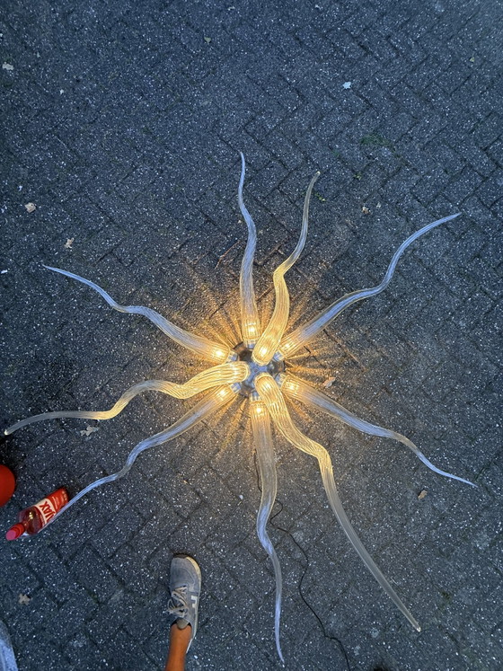 Studio Italia Design (Lodes) — Lámpara de techo Kapp PL2, cristal de Murano, 165 cm – Plafones, Murano Glass (photo 4 of 15)