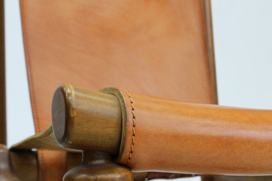 Image 1 of Esszimmerstühle aus italienischem Leder im Mid-Century-Stil von Ilmari Tapiovaara, 6er-Set