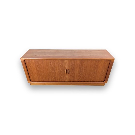 Credenza Midcentury Dyrlund danese in Teak con Ante a Serrandina – Credenze, Legno (photo 2 of 11)
