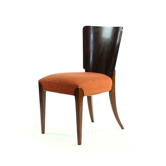Image 1 of Set of 4 Dining Chairs H 214 by Jindrich Halabala, Set of Four, Czechoslovakia, 1930s