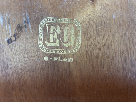 Image 1 of Mid-Century Retro Vintage Teak Floating-Top Desk by GPlan E. Gomme – 1960