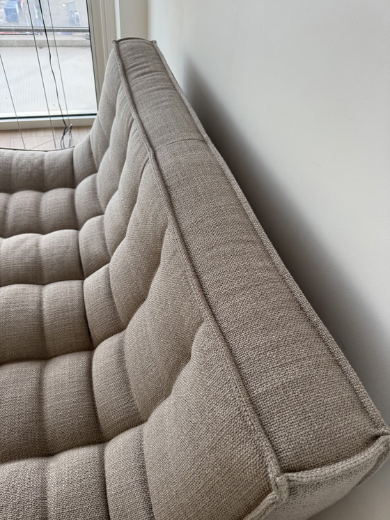 Image 1 of Ethnicraft N701 sofá de 2 plazas beige