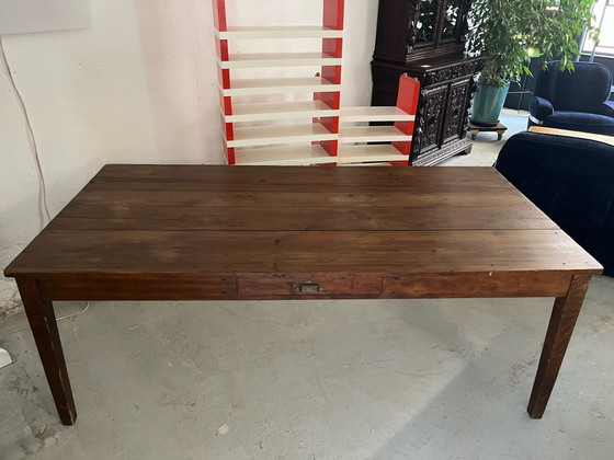 Mesa de comedor de pino, Mesas de comedor, Madera, Marrón (foto 2 de 10)
