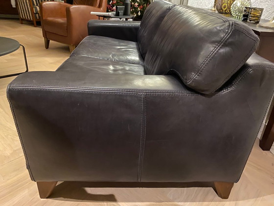 Image 1 of Machalke&Machalke Saddle Design sofa in thick leather