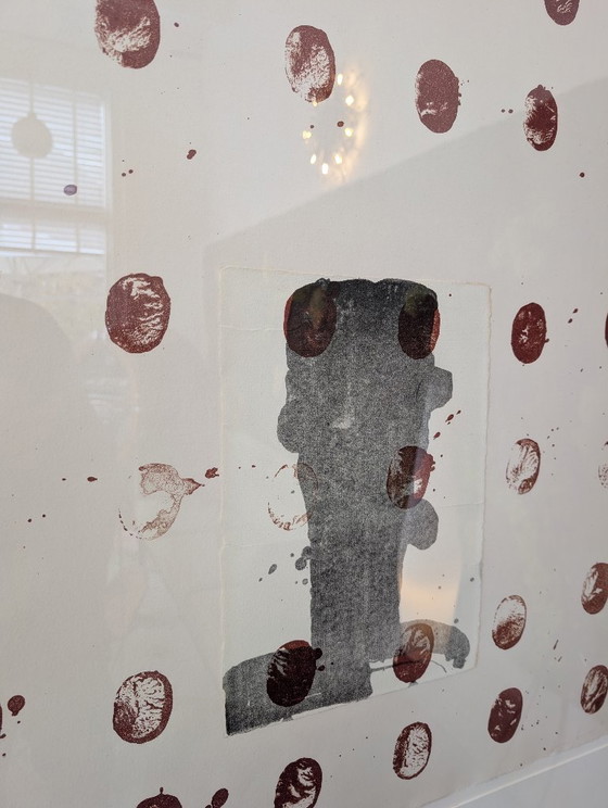James BROWN (1951 - 2020) Red Spots II Litografia a colori – Litografie e stampe, Vetro (photo 3 of 6)