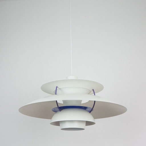 Danish vintage pendant lamp PH 5 by Poul Henningsen, Louis Poulsen, 1958