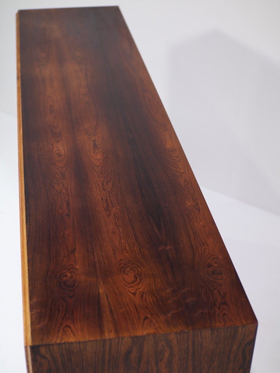 Image 1 of Credenza alta con barra in palissandro di E.W. Bach, danese, vintage anni '60