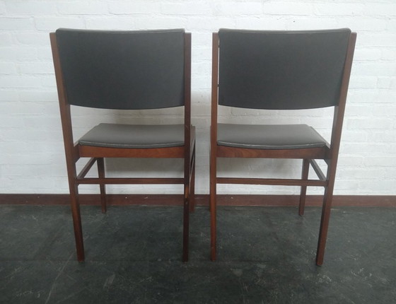 Image 1 of 2x sedie da pranzo in teak