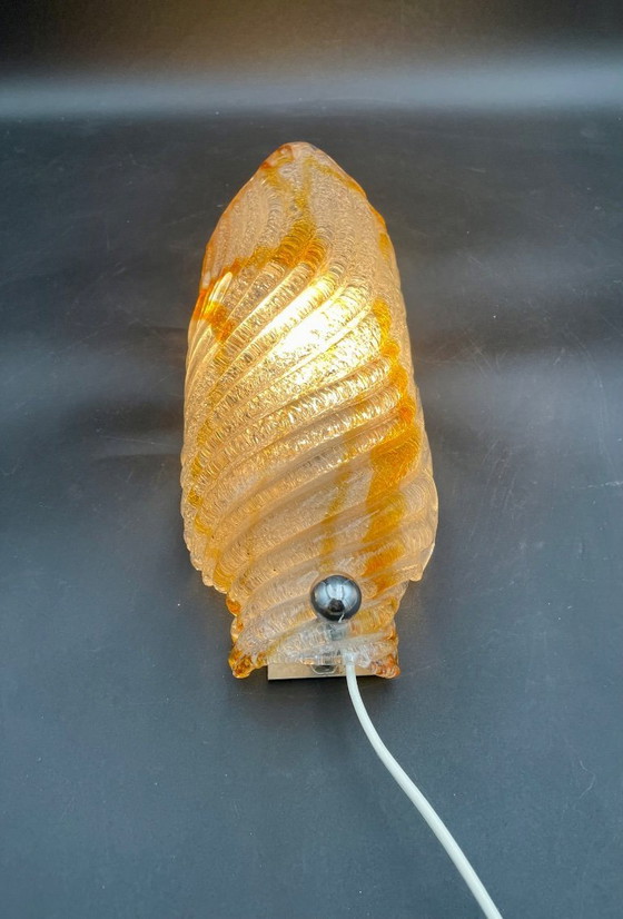 Image 1 of Sculpturale Vintage  - Attr Mazzega (Murano) - Verre Artistique & Tonalités Ambrées