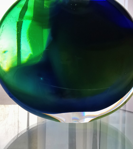 Image 1 of Vase, Ellipse, Hoglund art glass 1980s