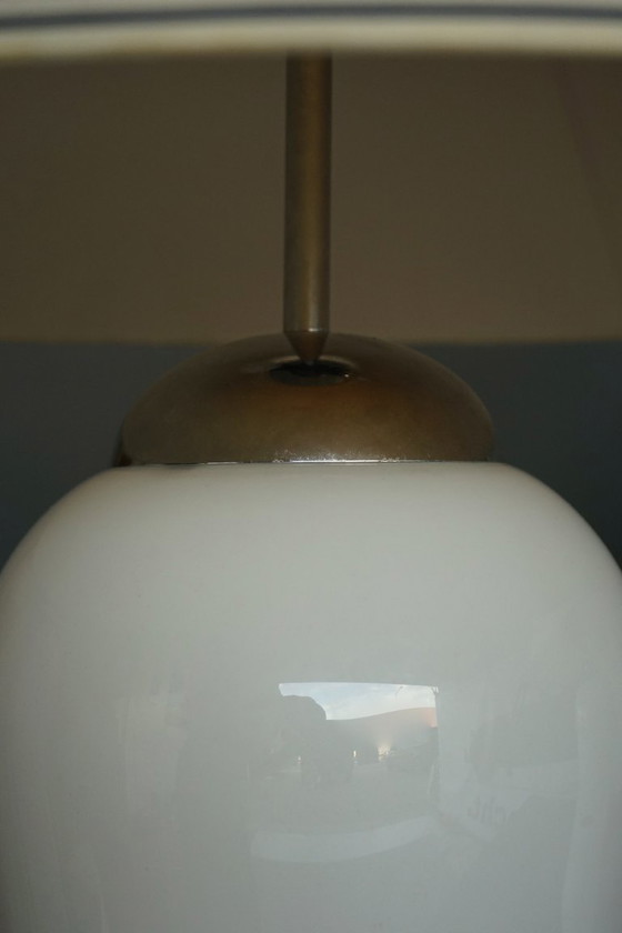 Image 1 of Murano Glass Table Lamps Model Tschung by Ingo Maurer for M Design, 1970s, Set of 2