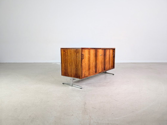 Image 1 of Original midcentury sideboard rosewood 1950 1960 chest of drawers