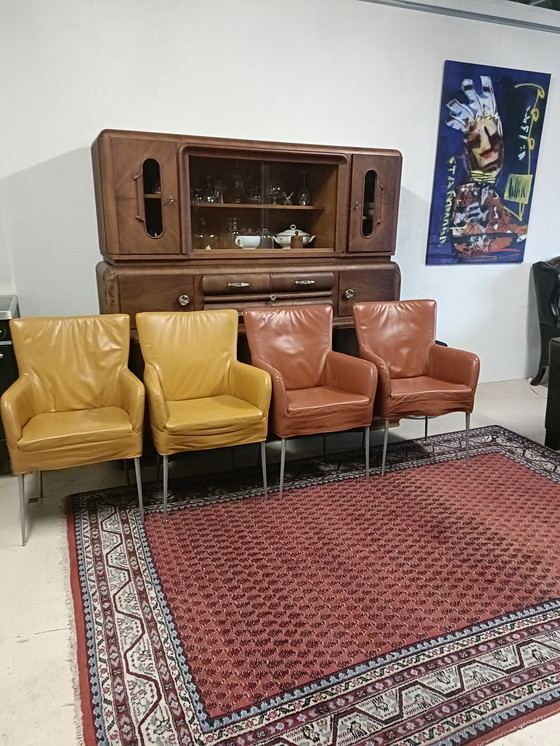 Image 1 of 4 lussuose sedie in pelle