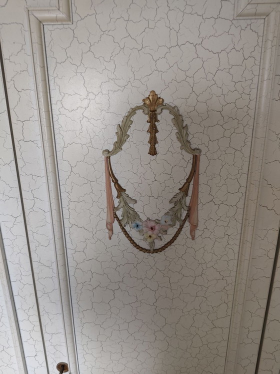 Vintage full 60s bedroom, Metal, Wood, Creme (photo 9 of 15)