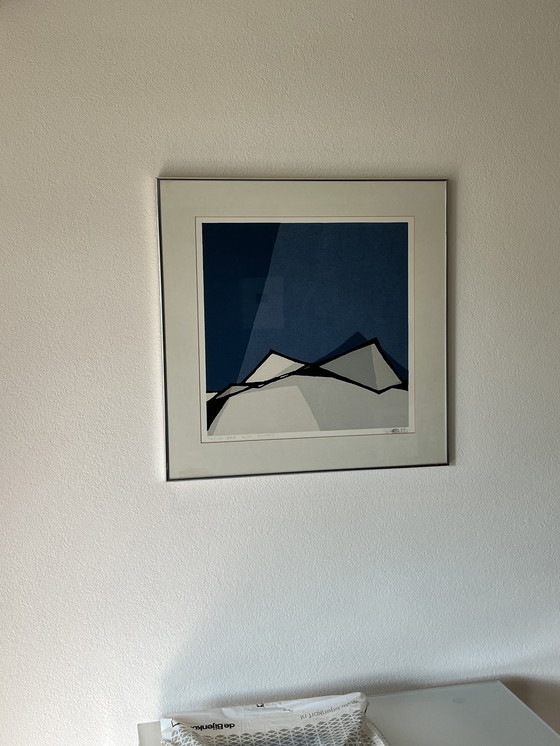 Image 1 of Siebdruck „Toiture“ von Fon Klement