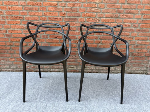 2 sedie Kartell Masters di Philippe Starck