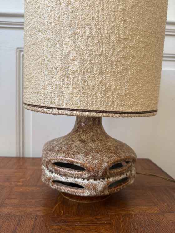 Image 1 of Fat Lava ceramic lamp - Mid century 1970