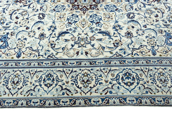 Image 1 of Hand-knotted Nain 9la With Silk - 308 X 205 Cm