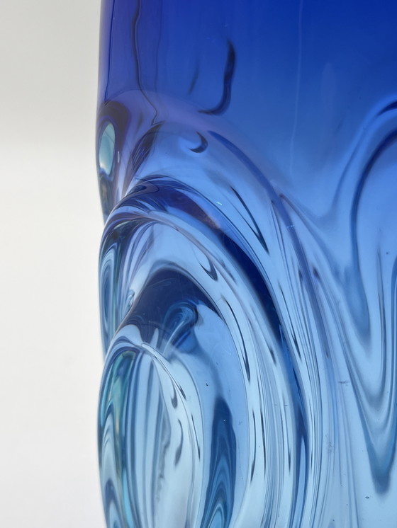 Image 1 of Vase Bleu de Murano