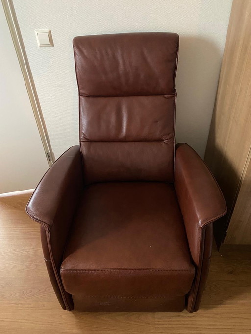 Leren sta-op stoel Porto deluxe kleur dino588