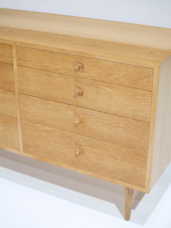 Image 1 of Børge Mogensen double chest of drawers oak Danish 1960s