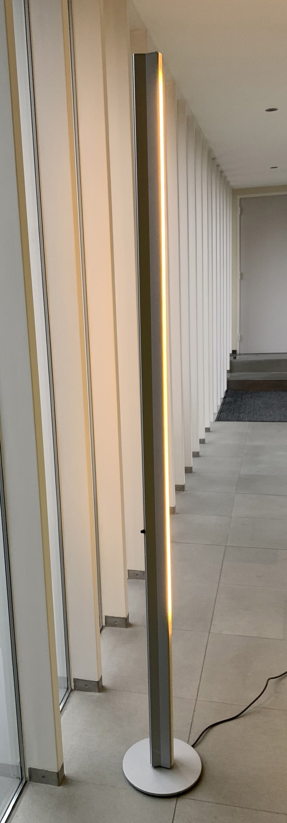 Image 1 of Design Floor Lamp Belux Ypsilon - Silver Color