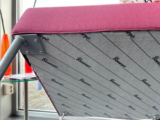 Kinnarps 2-seater sofa + armchair | Solid quality set – Metal, Textile (photo 4 of 7)