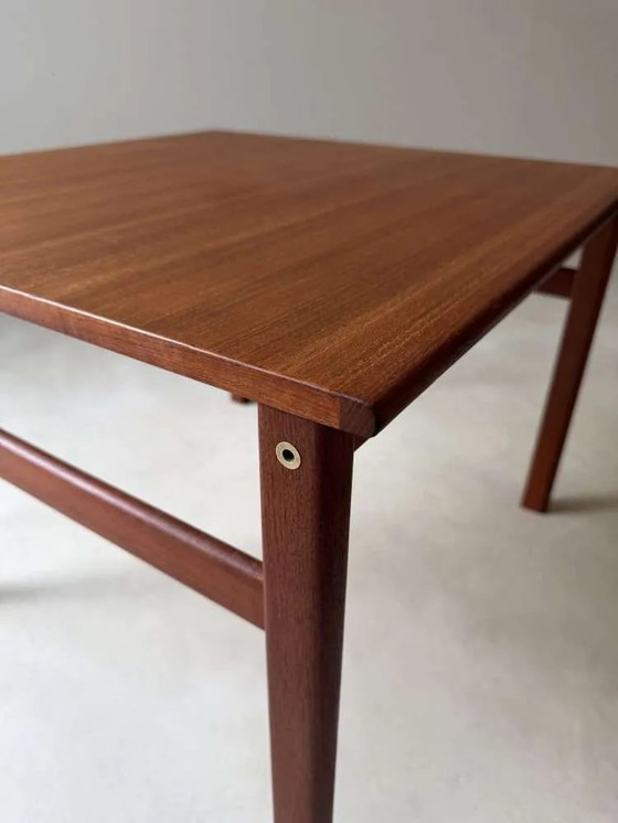 Image 1 of Table basse en teck d'Alf Svensson, design du milieu du siècle des années 1960
