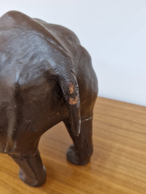 Image 1 of Rinoceronte in pelle vintage anni '70