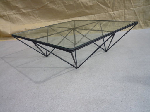 Paolo Piva salontafel – B&B Italia, Glass, Vintage (photo 2 of 6)