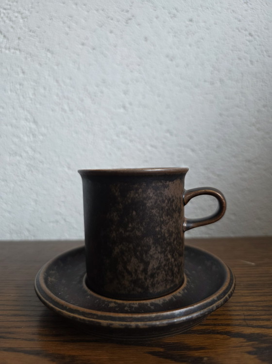 Arabia Finland Ruska cup and saucer set of 4 – Crockery, Ceramic (photo 3 of 8)
