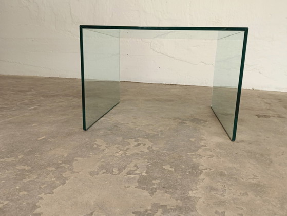 Image 1 of Mesa auxiliar o de centro de cristal Tonelli
