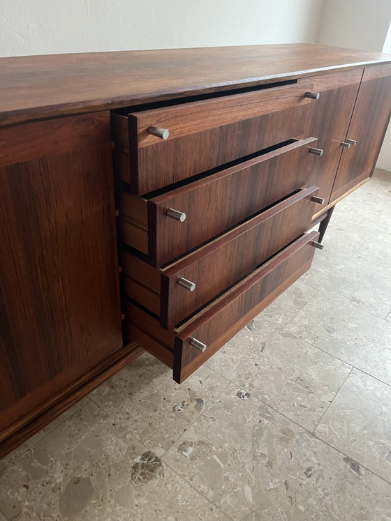 Image 1 of 1x Large rosewood sideboard, 1960s!