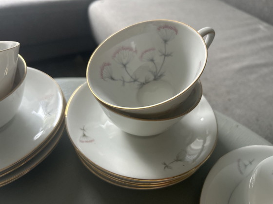 Servizio da tè vintage GEHA Rotterdam 8 pz fiore – Stoviglie, Porcellana (photo 5 of 11)