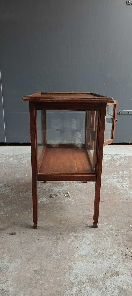 Image 1 of Antigua vitrina de té antigua de la Escuela de Ámsterdam, década de 1930