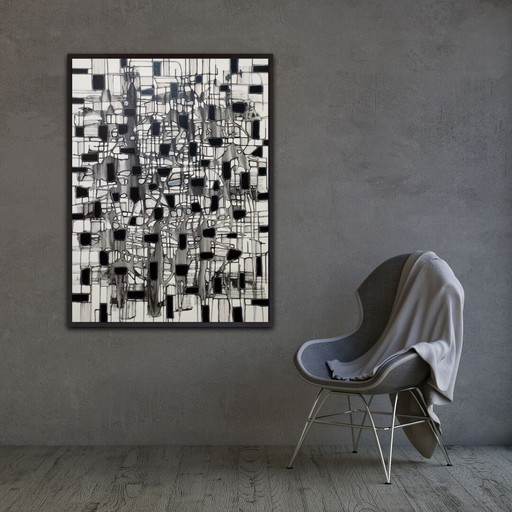 Natia Antadze Abstract Composition XXL